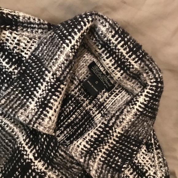 Lucky brand tweed-ish asymmetrical jacket - Picture 4 of 5